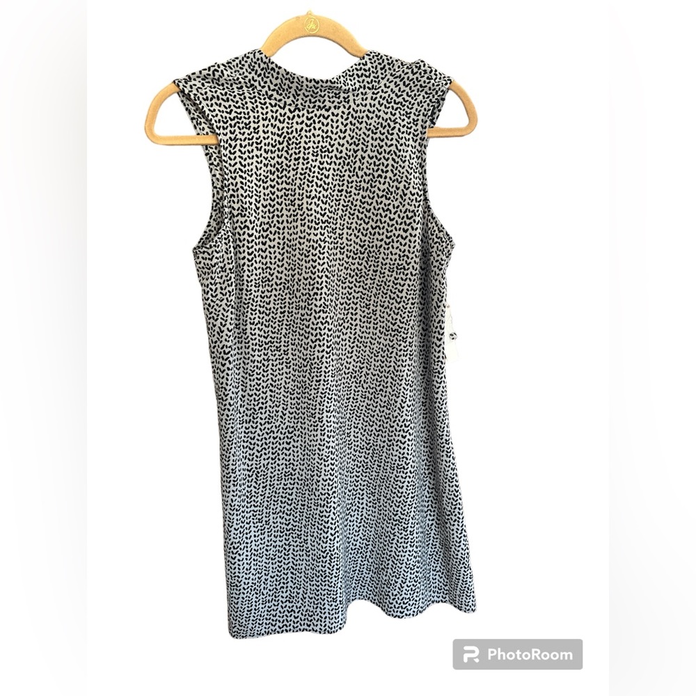 B Darlin Grey And Black Sleeveless Party/Cocktail Above The Knee Dress NWT